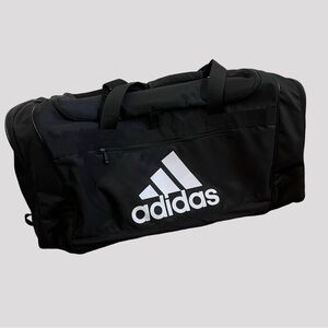 Adidas Defender IV Black XLarge Duffel Bag